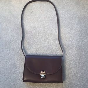 Urban Outfitters‎ Maroon Crossbody with Silver Hardware
